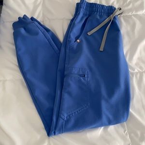 Figs Ceil Blue Jogger Scrub Pants